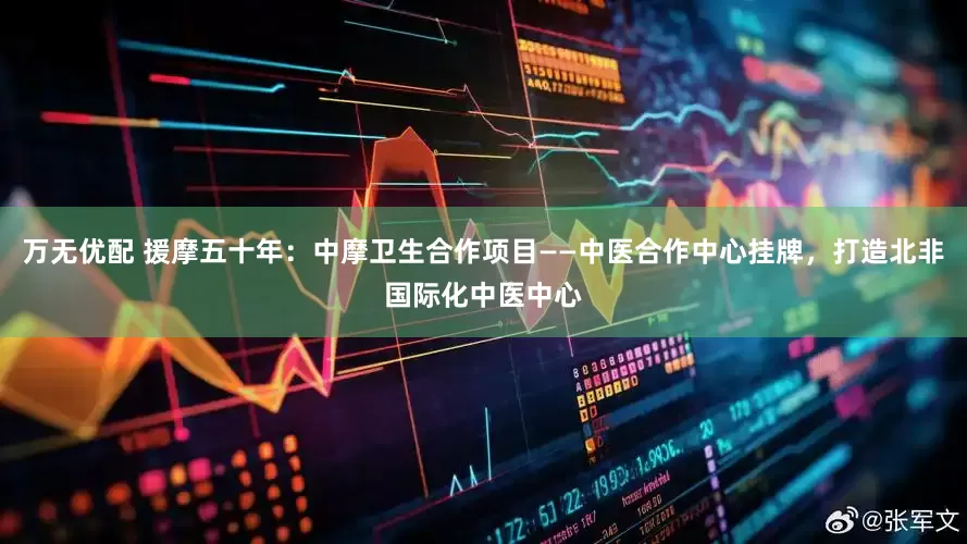 万无优配 援摩五十年：中摩卫生合作项目——中医合作中心挂牌，打造北非国际化中医中心